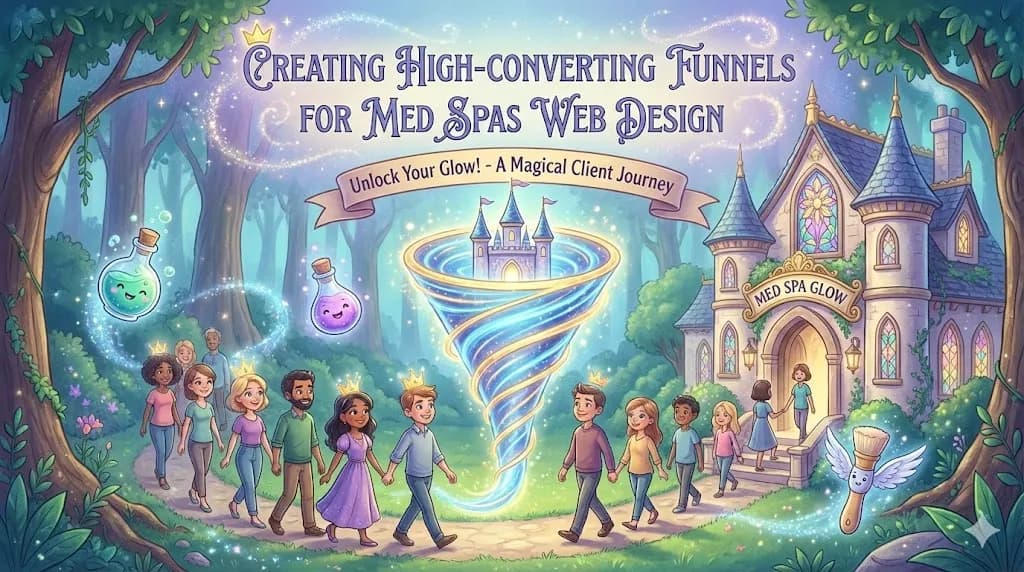 Creating High-Converting Funnels for Med Spas Web design