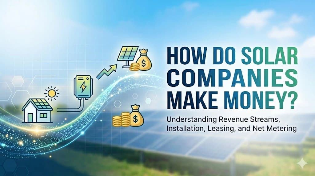 How Do Solar Companies Make Money?