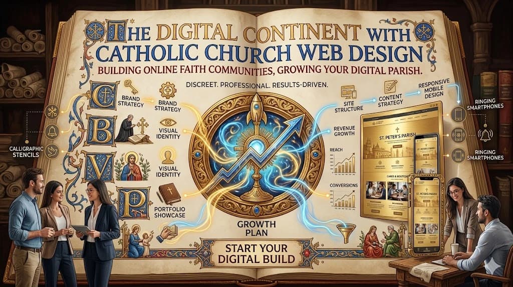 The Digital Continent with Catholic Church Web Design
